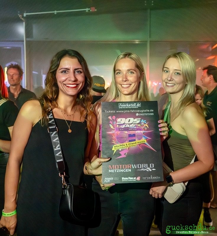 90er Party Motorworld Metzingen